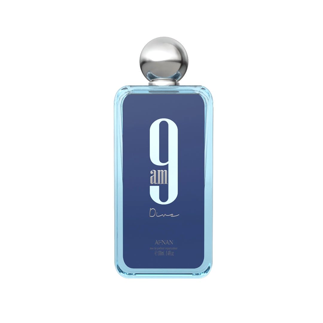 Afnan 9 PM Night Out Unisex Extrait de Parfum, 3.4 Fl. Oz