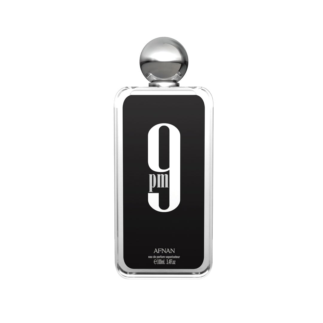 Afnan 9 PM Night Out Unisex Extrait de Parfum, 3.4 Fl. Oz