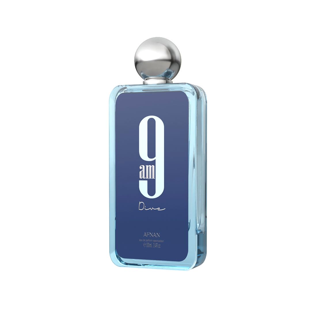 Afnan 9 PM Night Out Unisex Extrait de Parfum, 3.4 Fl. Oz