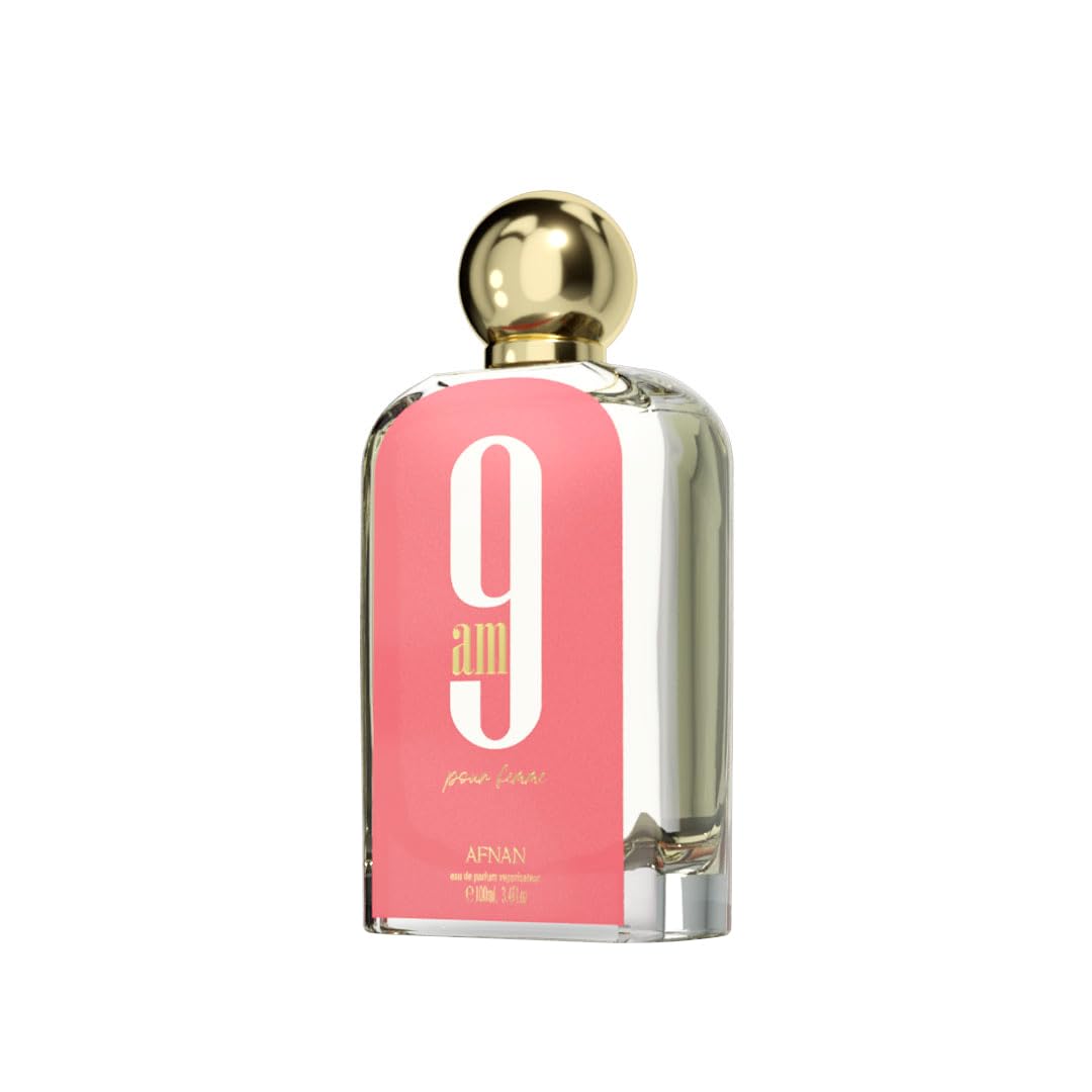 Afnan 9 PM Night Out Unisex Extrait de Parfum, 3.4 Fl. Oz