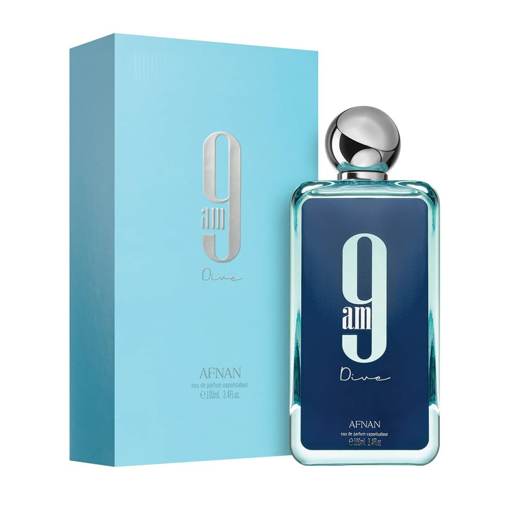 Afnan 9 PM Night Out Unisex Extrait de Parfum, 3.4 Fl. Oz