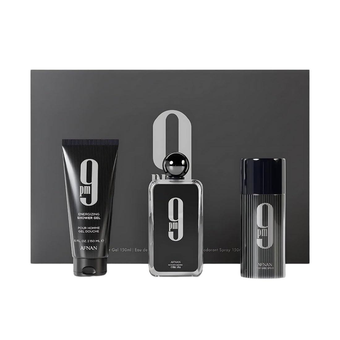 Afnan 9 PM Night Out Unisex Extrait de Parfum, 3.4 Fl. Oz