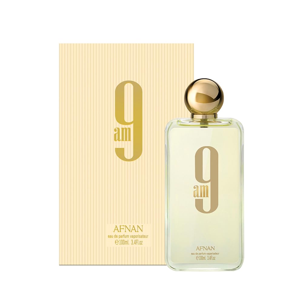 Afnan 9 PM Night Out Unisex Extrait de Parfum, 3.4 Fl. Oz