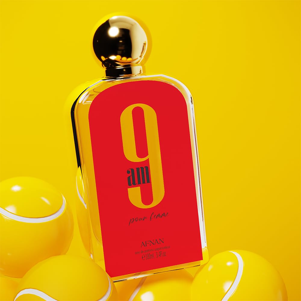 Afnan 9 PM Night Out Unisex Extrait de Parfum, 3.4 Fl. Oz