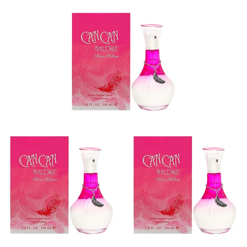 Paris Hilton Can Can Burlesque Eau de Parfum Perfume for Women, 3.4 Fl Oz