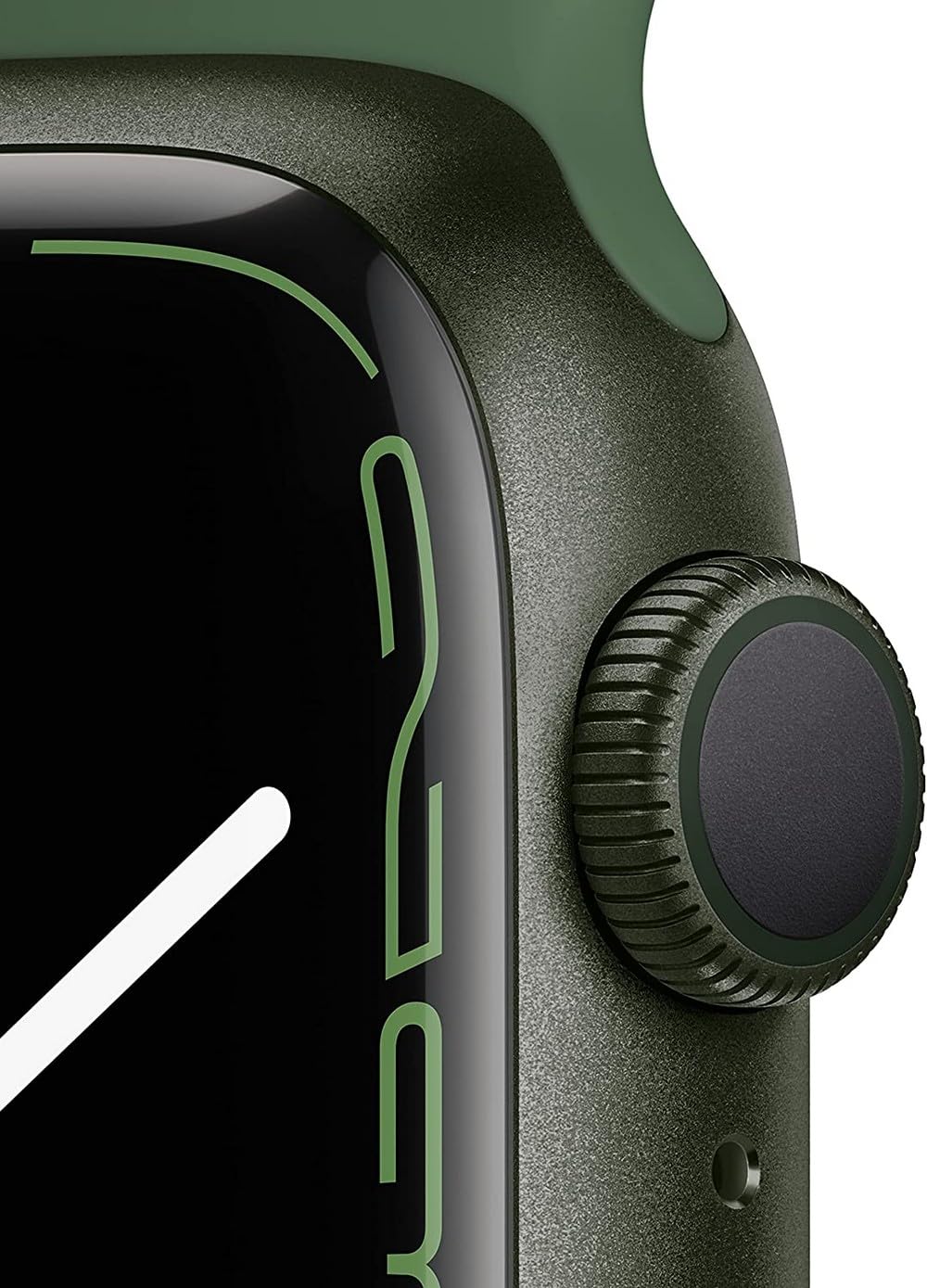 Apple Watch Series 7 (GPS + Cellular, 45MM) Space Black Titanium Case with Black Sport Band (Renewed)
