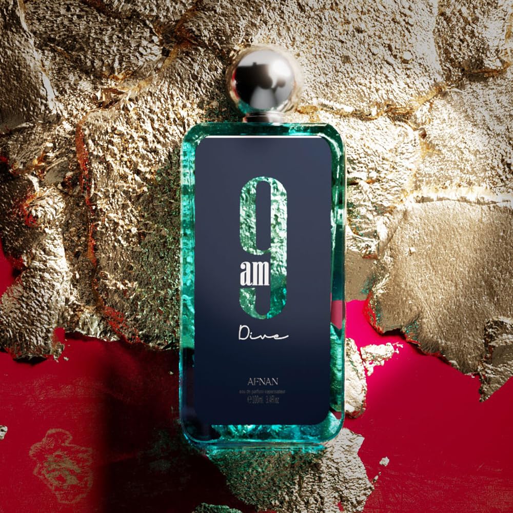 Afnan 9 PM Night Out Unisex Extrait de Parfum, 3.4 Fl. Oz