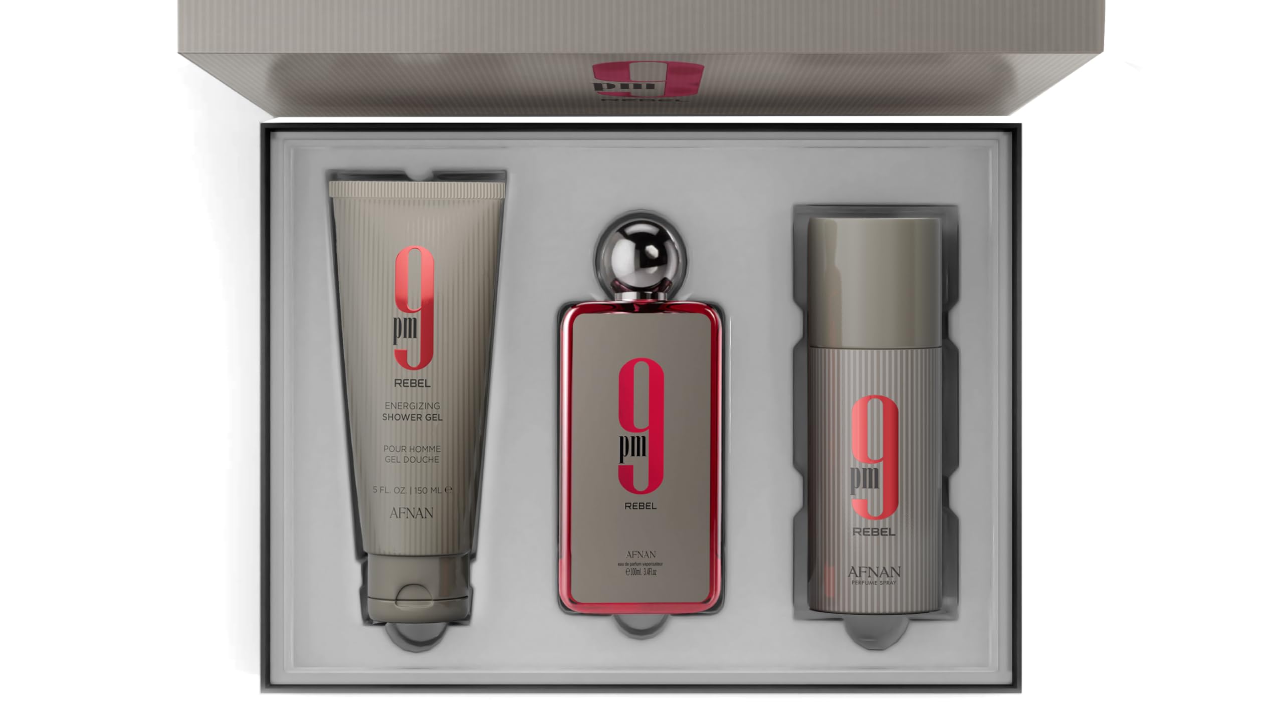 Afnan 9 PM Night Out Unisex Extrait de Parfum, 3.4 Fl. Oz