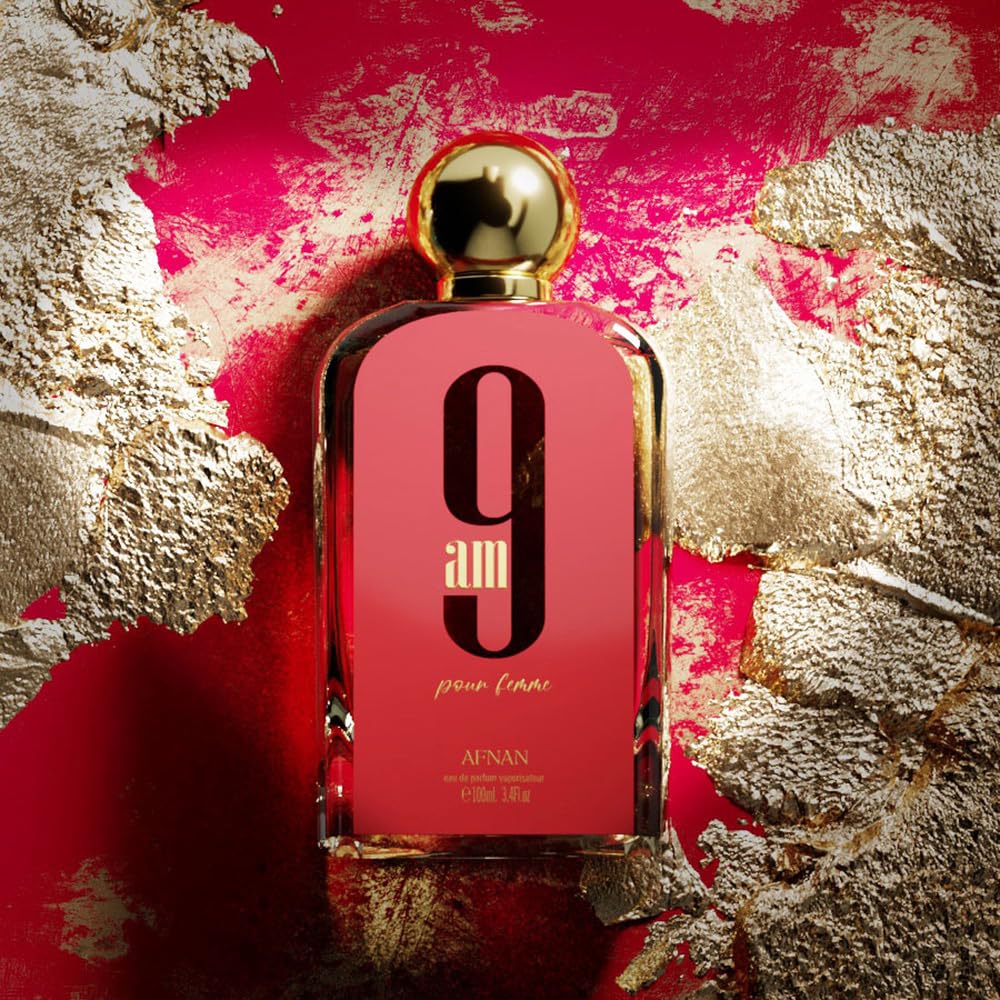 Afnan 9 PM Night Out Unisex Extrait de Parfum, 3.4 Fl. Oz