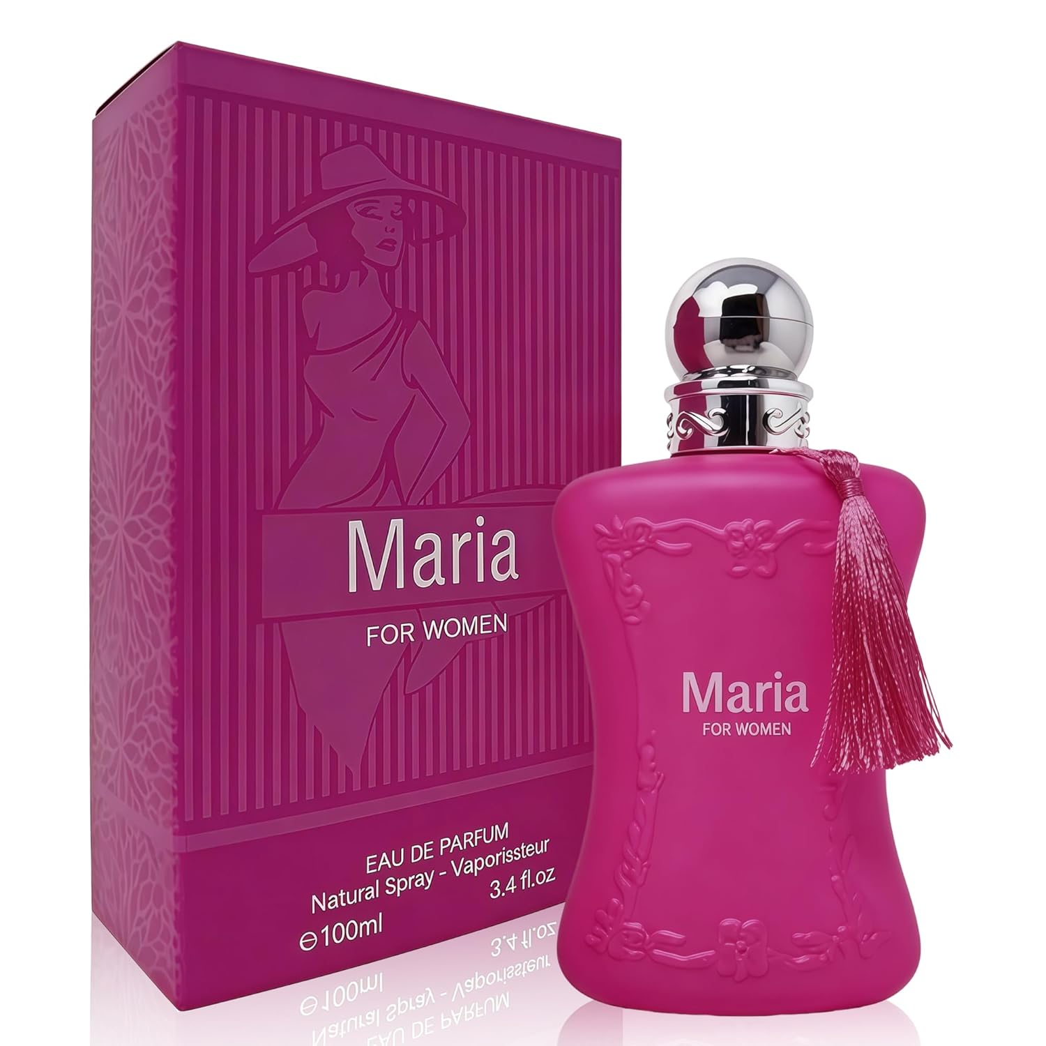 A CENTER Hawaii Diva Femme Women's Eau de Parfum 3.0 Fl Oz Floral Fruity Cologne Rose Musk Scent Gift for Her