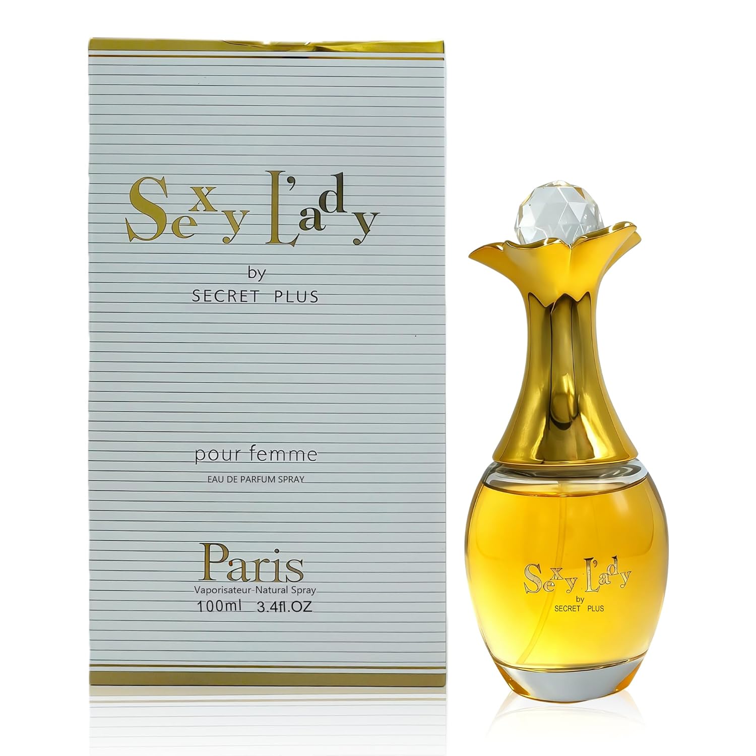 A CENTER Hawaii Diva Femme Women's Eau de Parfum 3.0 Fl Oz Floral Fruity Cologne Rose Musk Scent Gift for Her