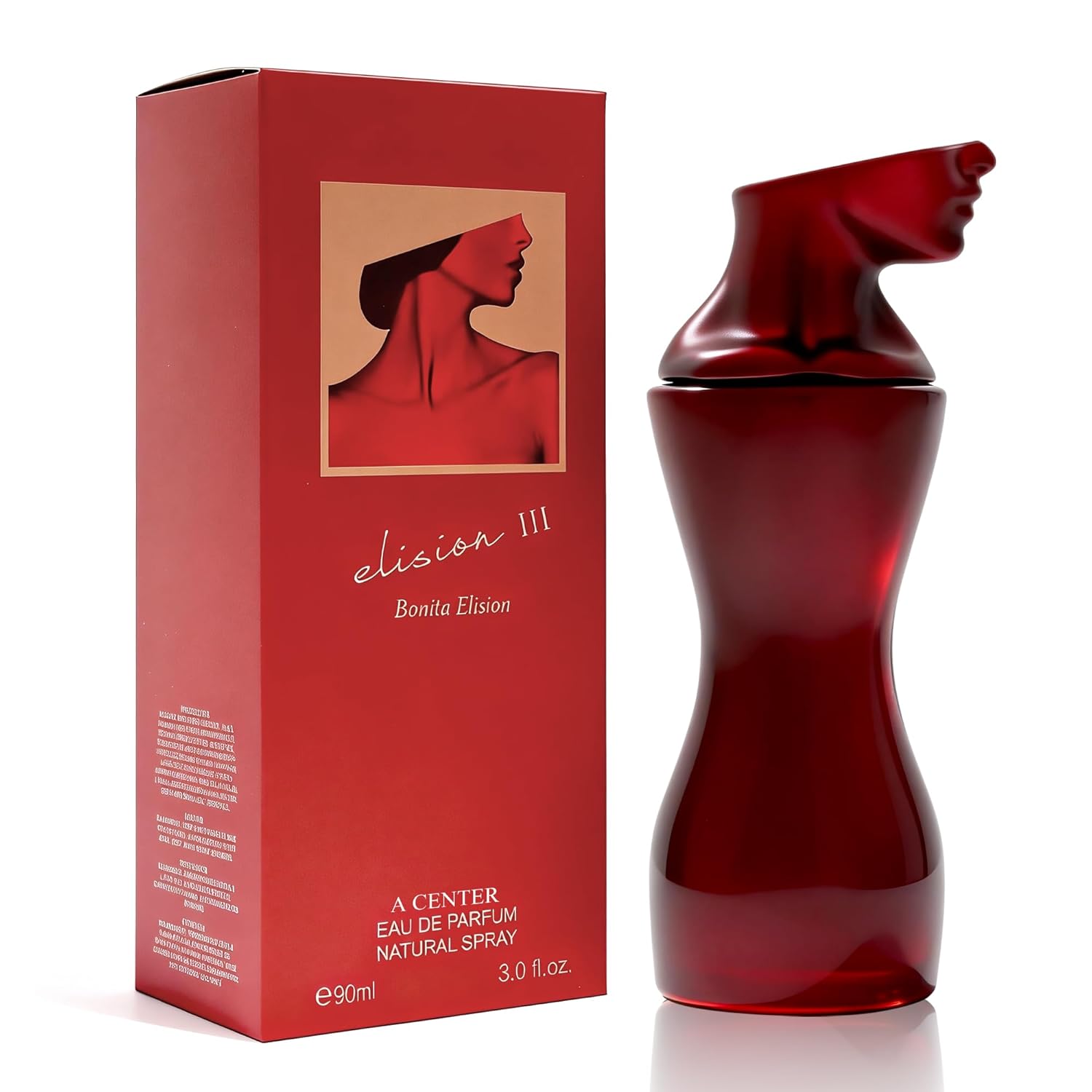 A CENTER Hawaii Diva Femme Women's Eau de Parfum 3.0 Fl Oz Floral Fruity Cologne Rose Musk Scent Gift for Her