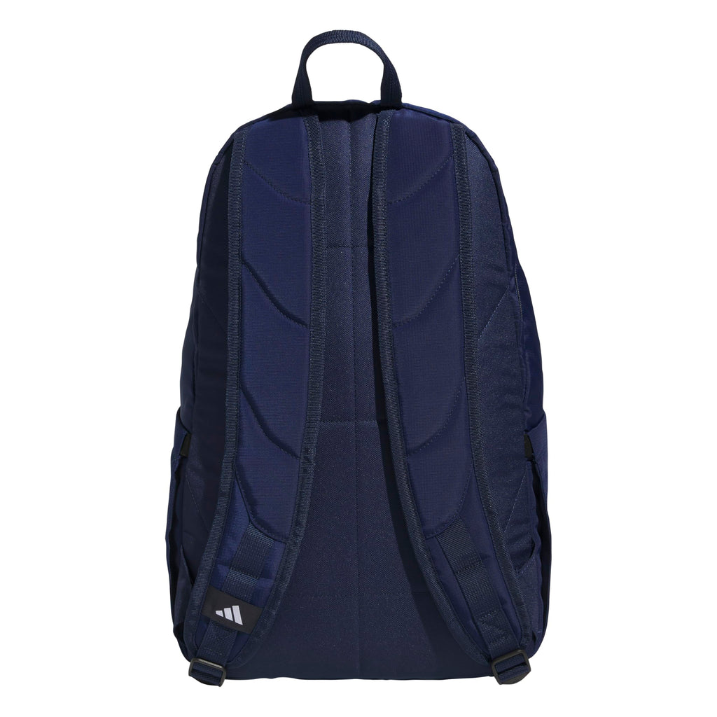 adidas Defender 5 Backpack for Sports, Gym, School and Travel, 33L, White/Gold Metallic/Black, OSFA