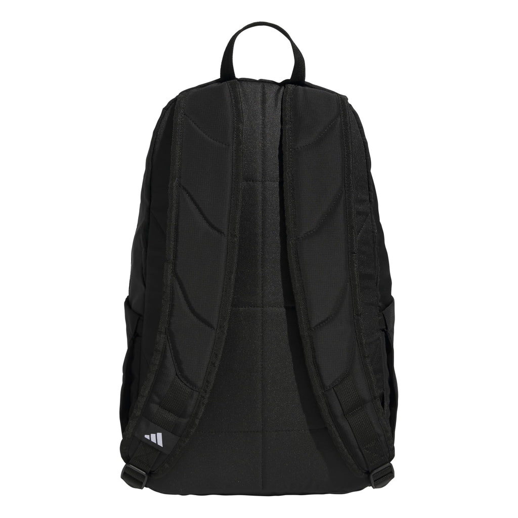 adidas Defender 5 Backpack for Sports, Gym, School and Travel, 33L, White/Gold Metallic/Black, OSFA