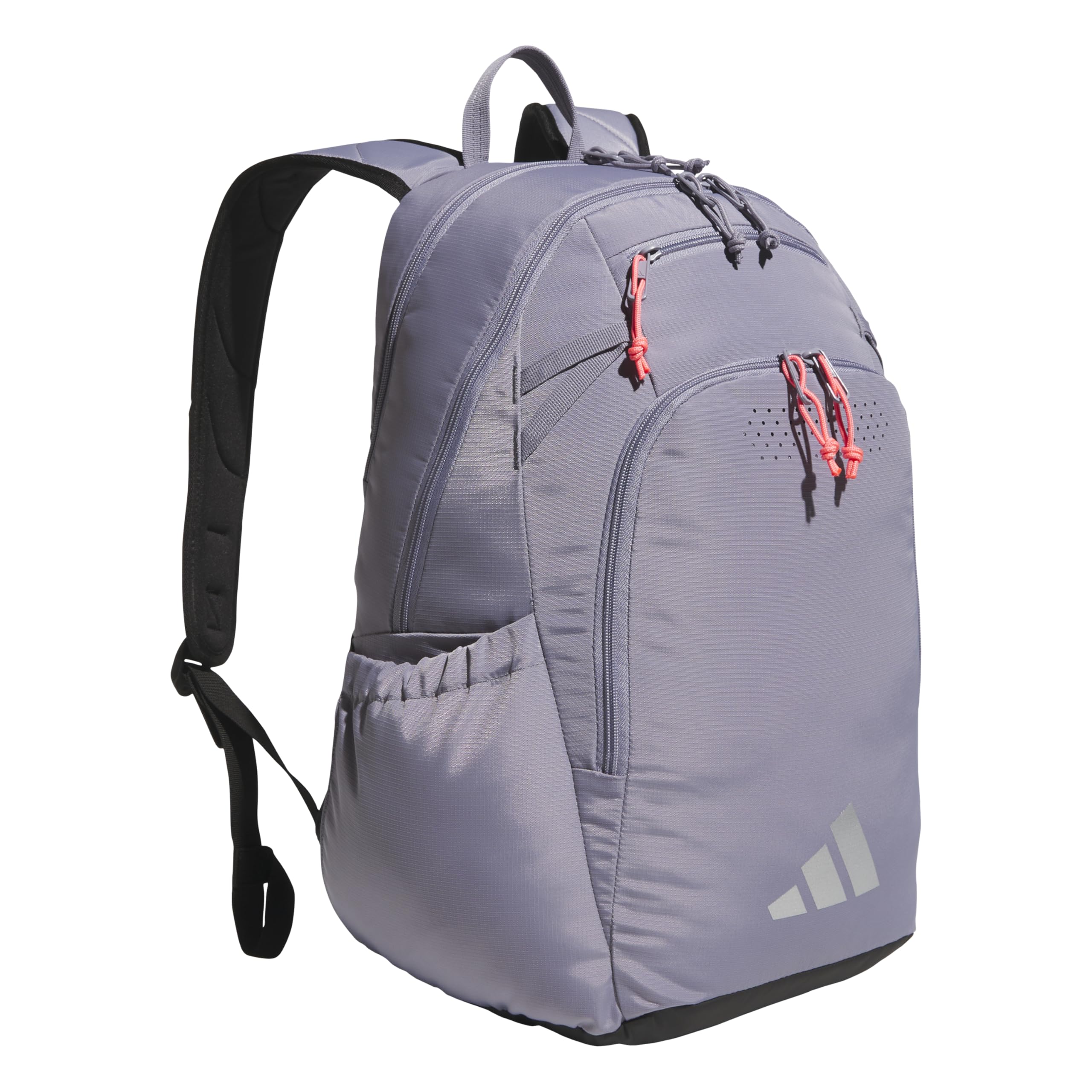 adidas Defender 5 Backpack for Sports, Gym, School and Travel, 33L, White/Gold Metallic/Black, OSFA
