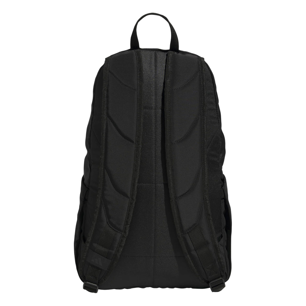 adidas Defender 5 Backpack for Sports, Gym, School and Travel, 33L, White/Gold Metallic/Black, OSFA