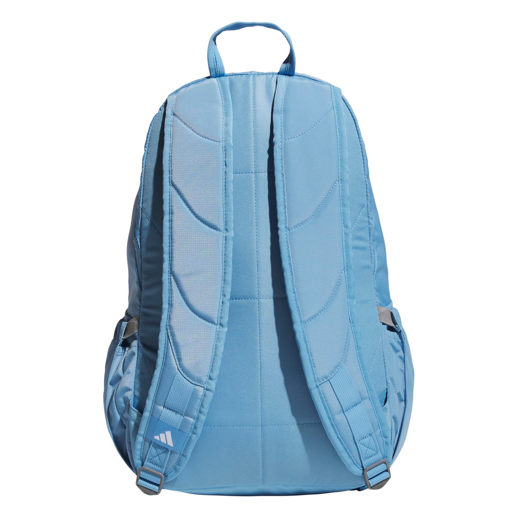 adidas Defender 5 Backpack for Sports, Gym, School and Travel, 33L, White/Gold Metallic/Black, OSFA
