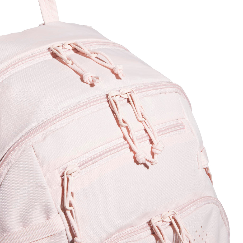 adidas Defender 5 Backpack for Sports, Gym, School and Travel, 33L, White/Gold Metallic/Black, OSFA
