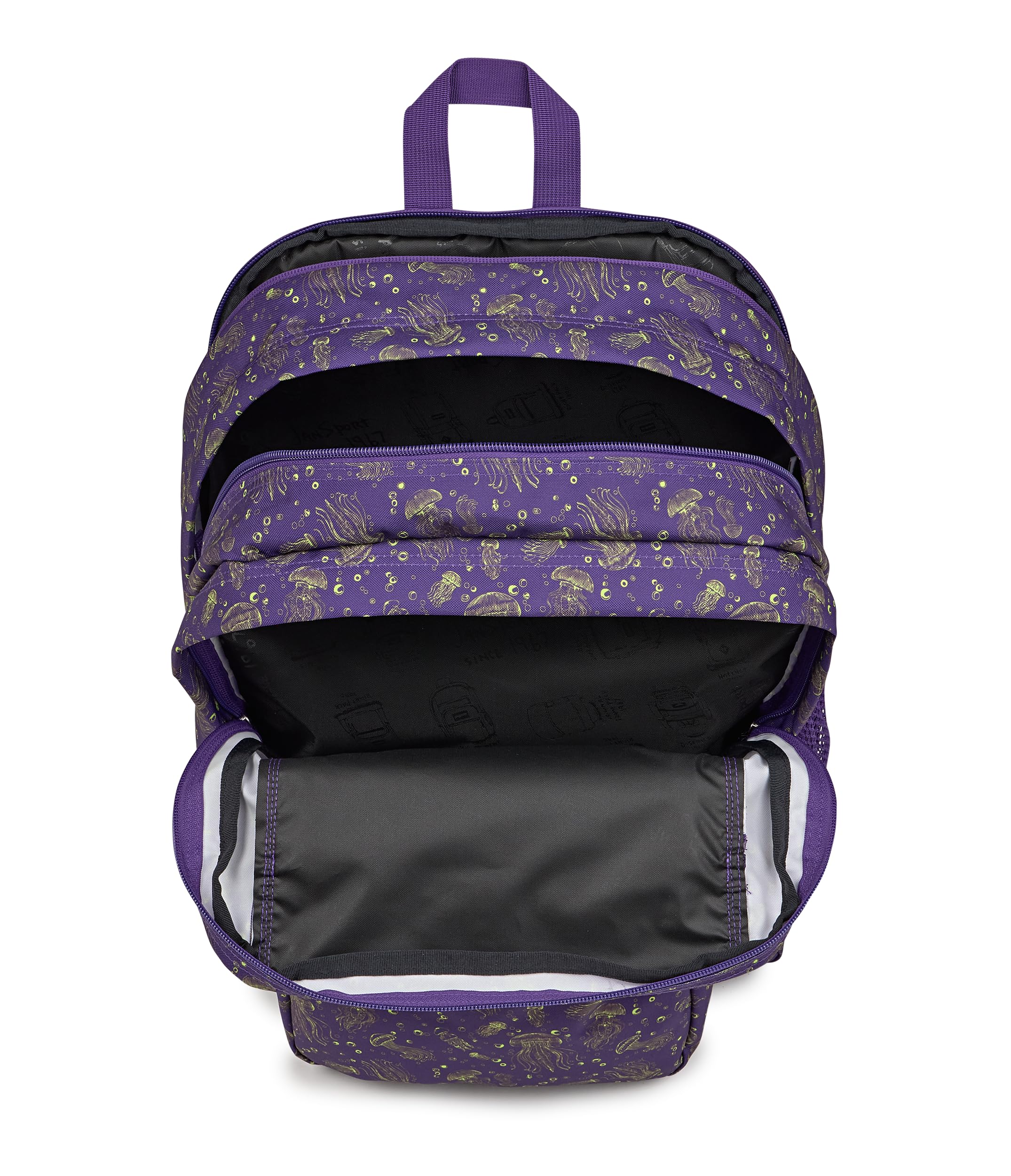JanSport Laptop Backpack - Computer Bag with 2 Compartments, Ergonomic Shoulder Straps, 15” Laptop Sleeve, Haul Handle - Very Jelly