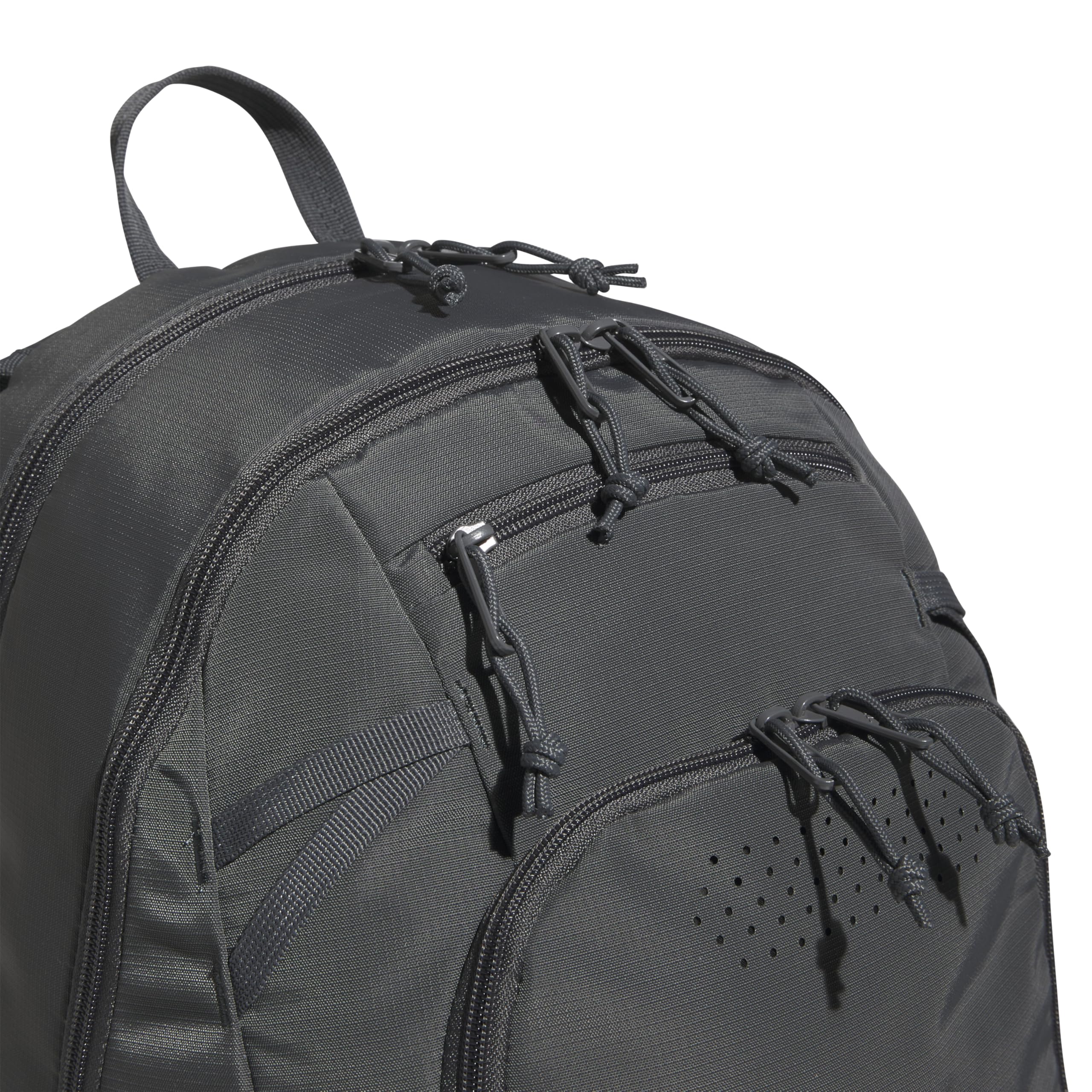 adidas Defender 5 Backpack for Sports, Gym, School and Travel, 33L, White/Gold Metallic/Black, OSFA
