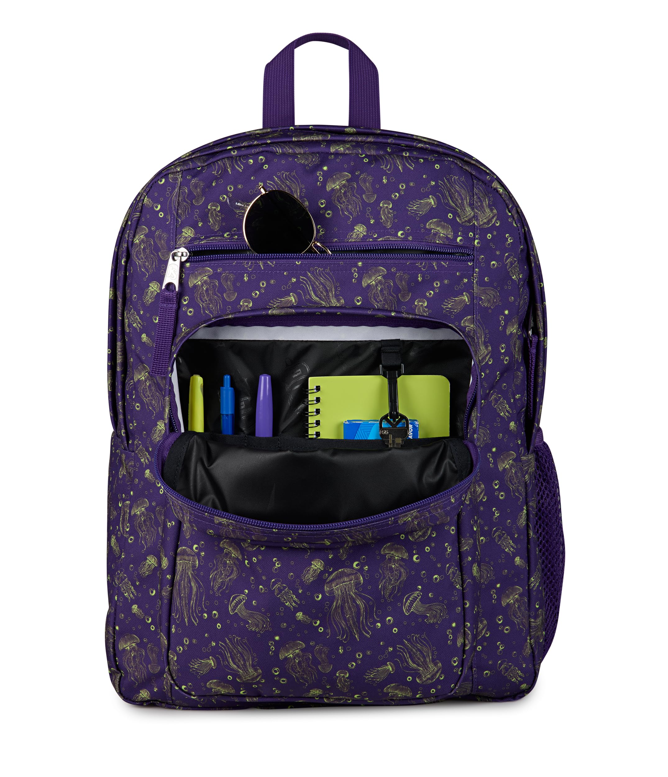 JanSport Laptop Backpack - Computer Bag with 2 Compartments, Ergonomic Shoulder Straps, 15” Laptop Sleeve, Haul Handle - Very Jelly