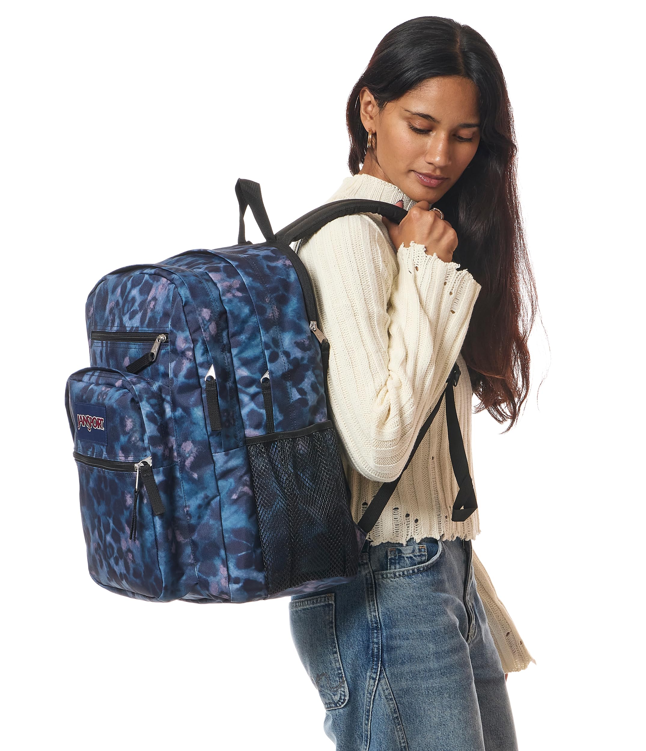 JanSport Laptop Backpack - Computer Bag with 2 Compartments, Ergonomic Shoulder Straps, 15” Laptop Sleeve, Haul Handle - Very Jelly