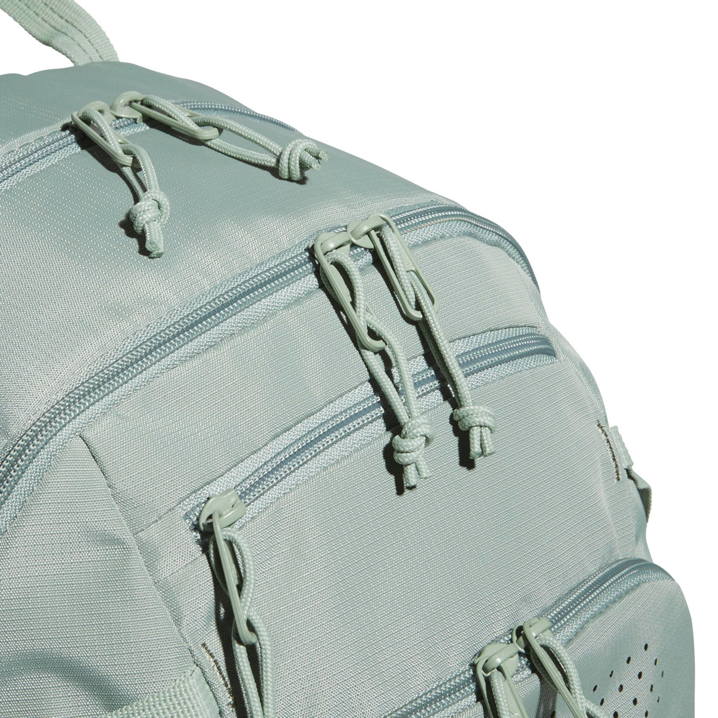 adidas Defender 5 Backpack for Sports, Gym, School and Travel, 33L, White/Gold Metallic/Black, OSFA