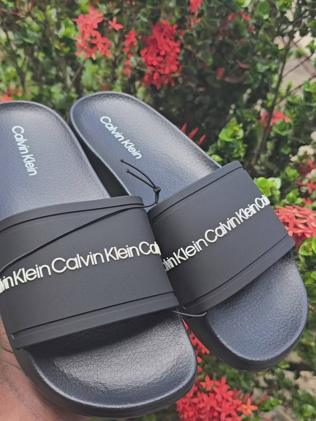 Calvin Klein slides