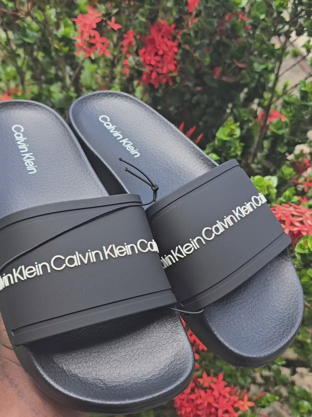 Calvin Klein slides