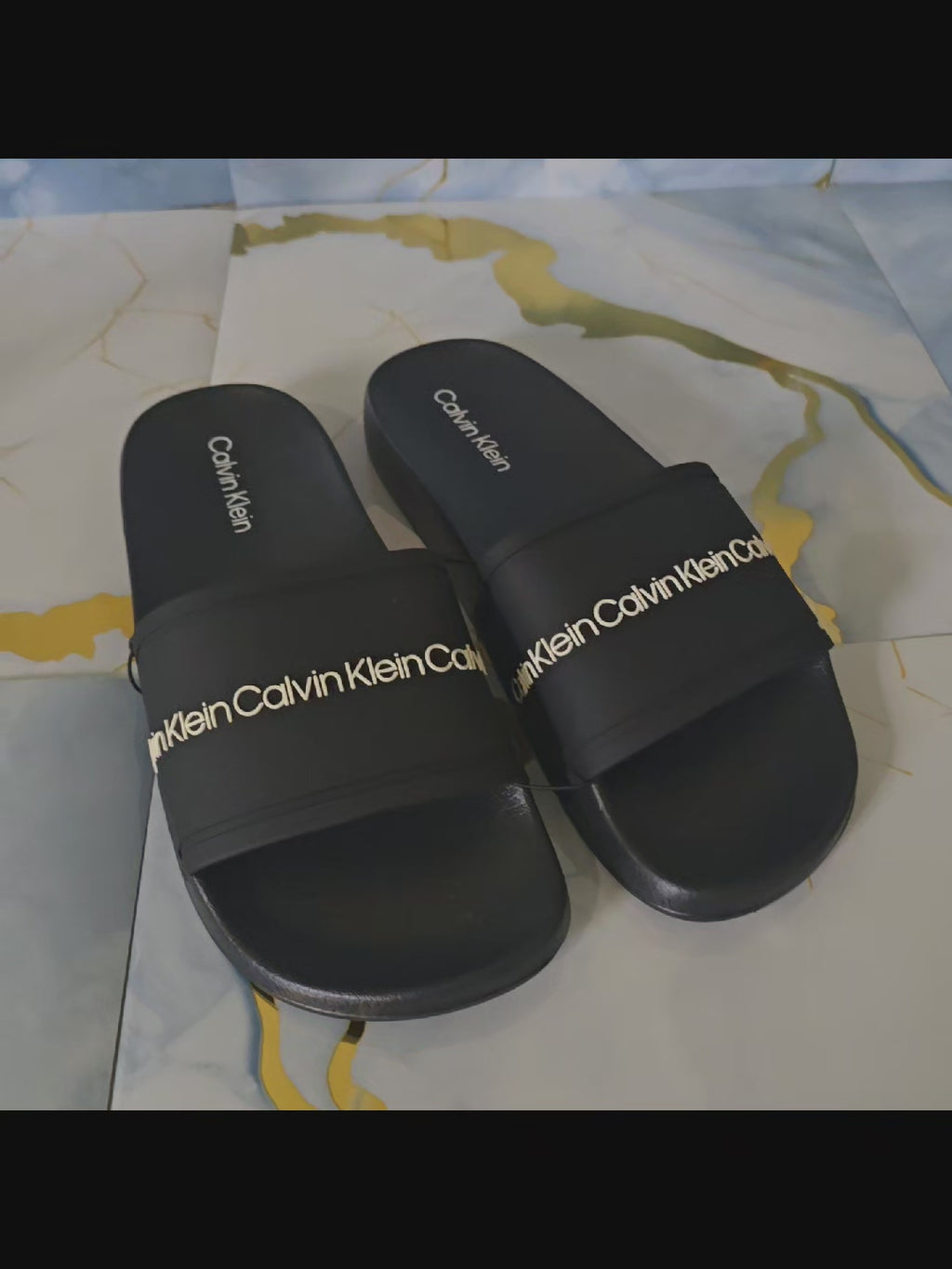 Calvin Klein slides