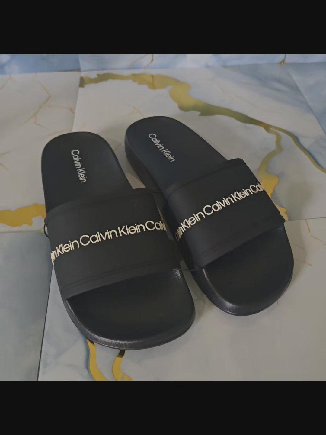 Calvin Klein slides