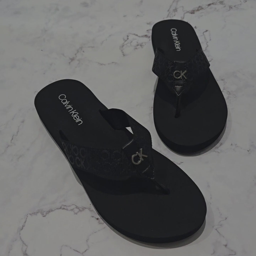 Calvin Klein flip-flops