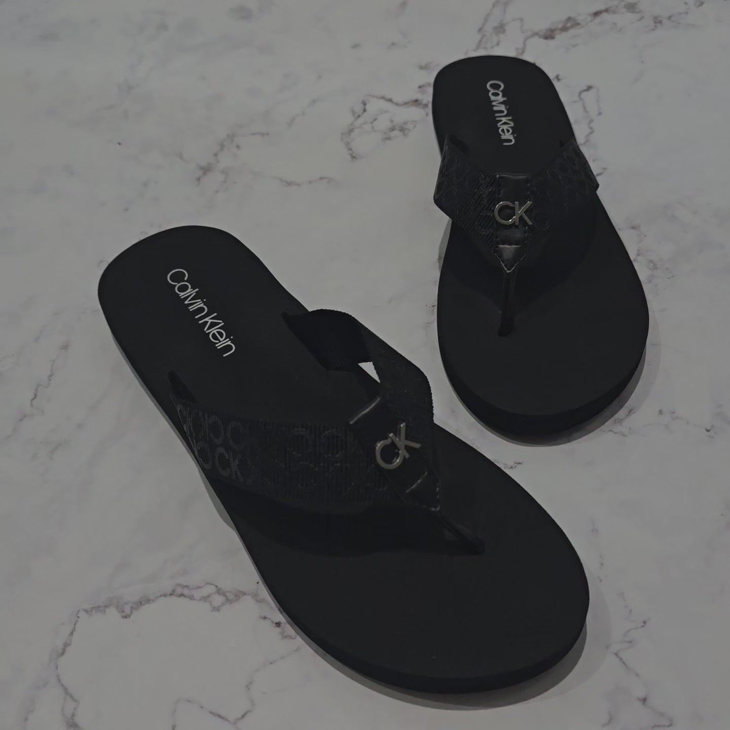 Calvin Klein flip-flops