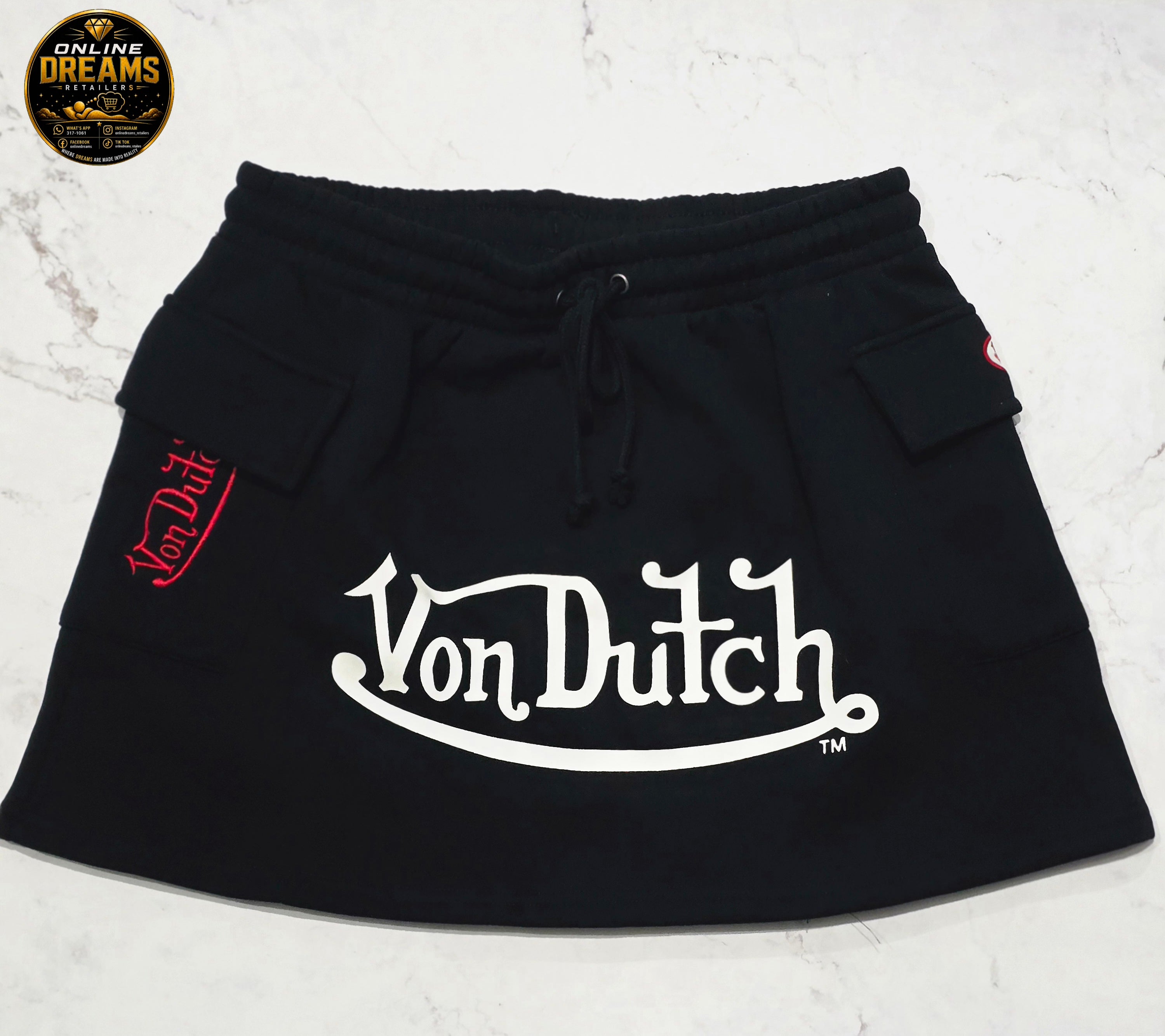 Von Dutch skirt