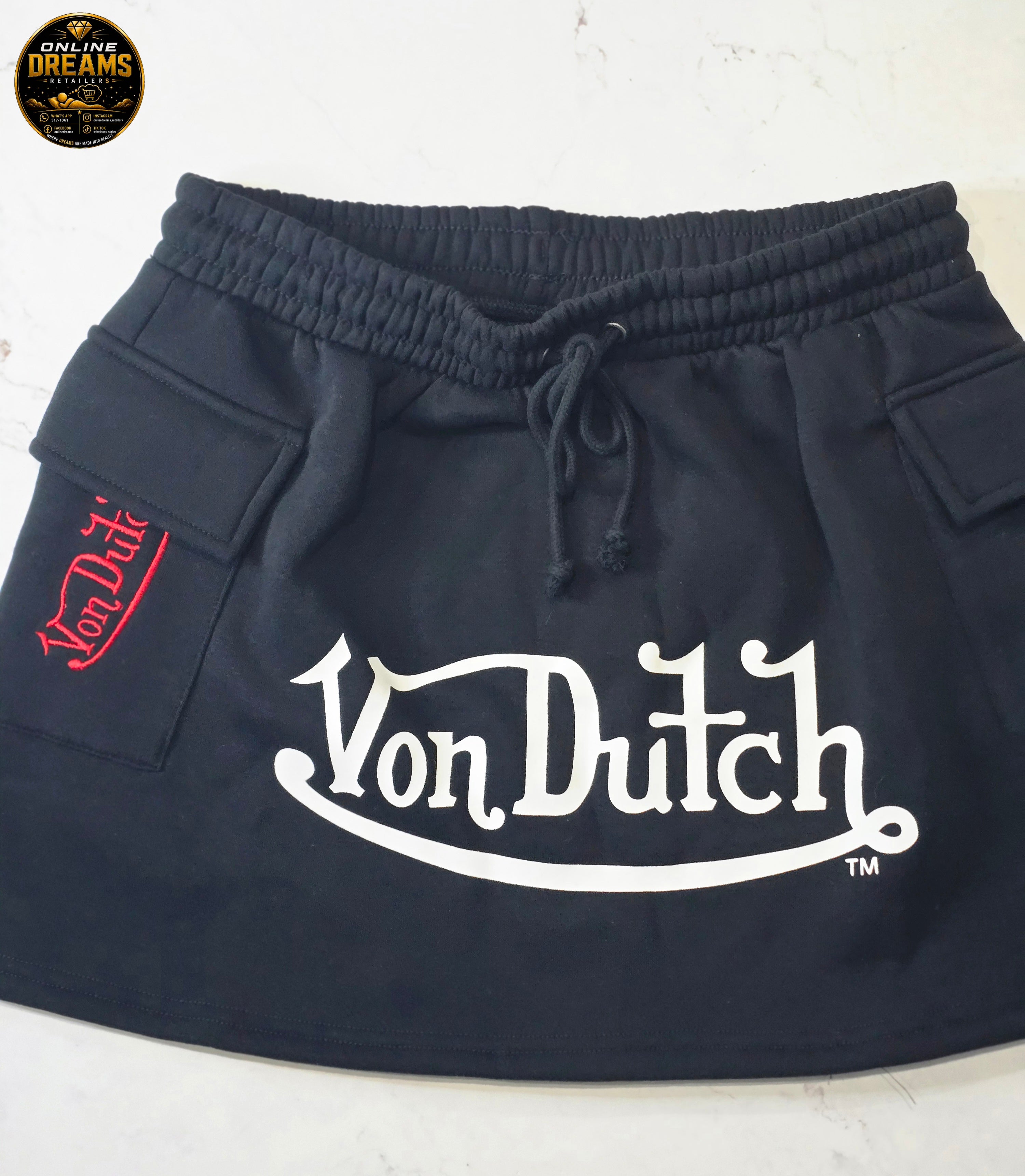 Von Dutch skirt