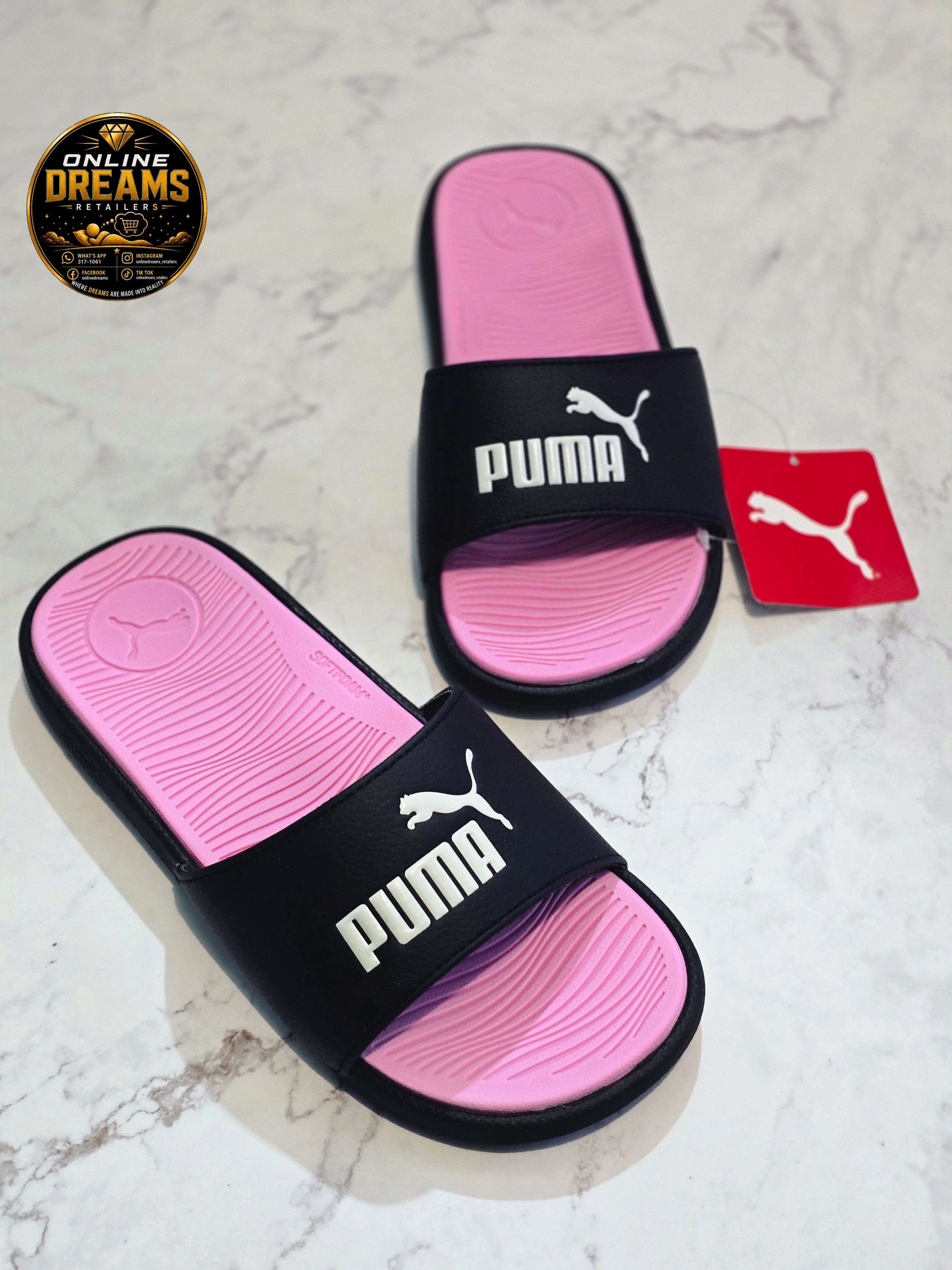 Puma slides