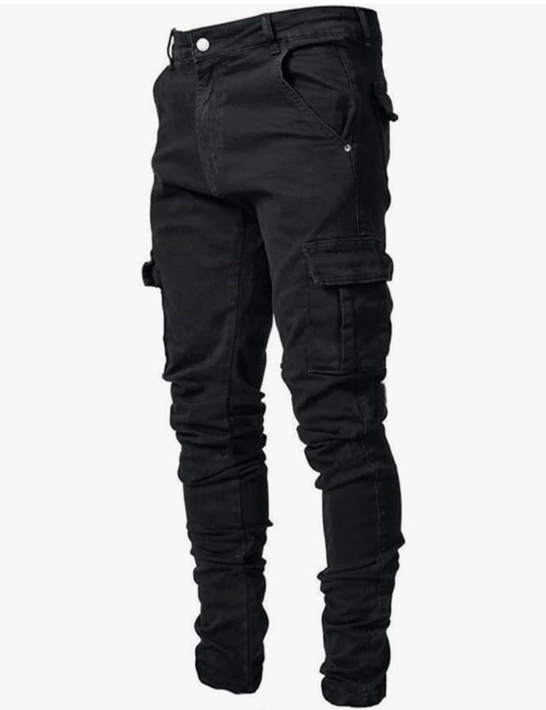 Men's Casual Stylish Straight Slim Fit Jeans Young Hiphop Skinny Denim Pants